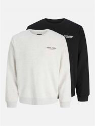 JACK & JONES Блуза Jack and Jones Men's Mason Pack Crew Sweatshirt - Black/White Mel