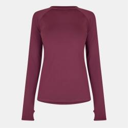 USA Pro Дамска фланелка с дълъг ръкав USA Pro Long Sleeve Top Womens - Dark Cherry