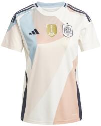 adidas Дамска футболна фланелка Adidas Spain Away Shirt 2025 Womens - White