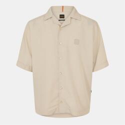 HUGO BOSS Риза с дълъг ръкав Boss Men's Long Sleeve Oxford Shirt - Light Beige