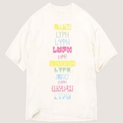 LYPH Тениска LYPH Multi T-Shirt - White