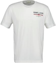 Gant Тениска Gant Men's Graphic Regular Fit T-Shirt - White 113