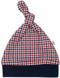 NEW BABY Baba pamut sapka New Baby Checkered - babamamakozpont