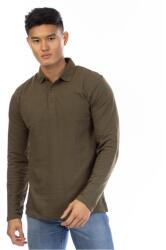 Peter Werth Блуза с яка Peter Werth Men's Noaks Long Sleeve Polo Shirt - Olive