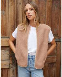 Threadbare Елек Threadbare Women's Lightweight Padded Slim Fit Gilet - Mauve