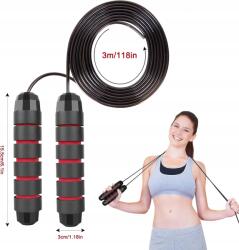 4yourhealth Icspoid 3M piros-fekete ugrókötél (ICSPOID)