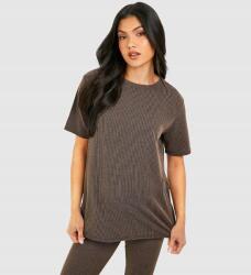 Boohoo KC95314 Boohoo Bordázott Kismama Póló (44) M