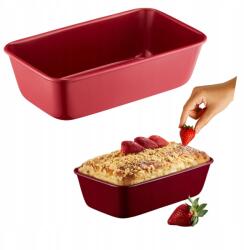 Ambition Noel kenyérsütő forma, 25×15cm, karácsonyi, szénacél (KEKSÓWKA ŚWIĄTECZNA CZERWONA)