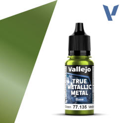 Acrylicos Vallejo VALLEJO TRUE METALLIC 77.135 Zöldmetál akril airbrush festék 18 ml () (577135)
