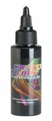 CreateX Colors CreateX 5051 Fekete illusztrációs airbrush festék 30 ml (by) (Crea-5051.30)