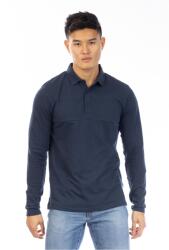 Peter Werth Блуза с яка Peter Werth Men's Noaks Long Sleeve Polo Shirt - Dark Navy