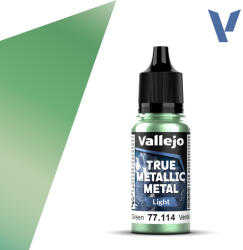 Acrylicos Vallejo VALLEJO TRUE METALLIC 77.114 Zöldmetál akril airbrush festék 18 ml () (577114)