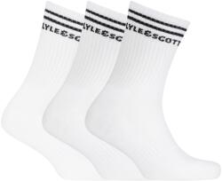 Lyle and Scott Чорапи Lyle and Scott Men's Logo Crew Socks - Bright White