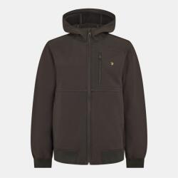 Farah Men's Rudd Softshell Windproof Windbreaker - Black