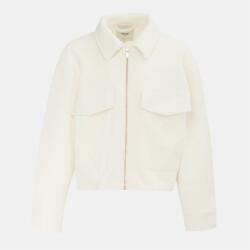 Firetrap Яке Firetrap Women's Short Textured Cropped Long Sleeve Shearling Jacket - Cream