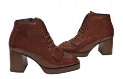 Pitillos Női magassarkú cipő bőr lakk Pitillos 10197 cuero barna r40 (10197)