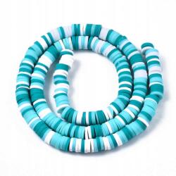 Mixform Heishi Polymer Agyag gyöngyök 6x1mm 290db/38cm (13WB28843)