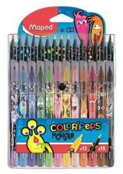 Maped filctoll + színes ceruza készlet - Monster (IMA984718)