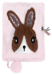 Kidea nyuszis plüss napló A5 (PPZKRK)