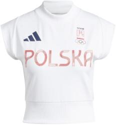 adidas Дамска тениска Adidas NOC Poland T-Shirt Womens - White