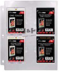 Ultra Pro One Touch Page 4 helyes (23pt-100pt) mágneses tokhoz tartó lap