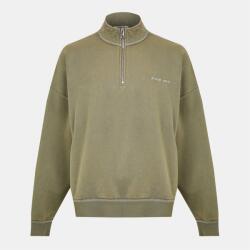 Jack Wills Men's Quarter-Zip Fleece - Silver Sage