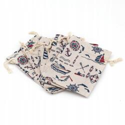  Ajándéktasak. Policotton 13.1-14.5x9.5-10cm 5db (13WB25309)