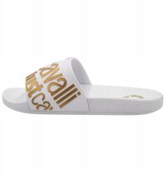 Just Cavalli fehér Fondo Pool flip-flop papucs 37 (76RA3SZ1)