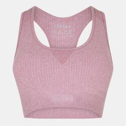 USA Pro UP Seamless Crop Sports Bra - Light Pink