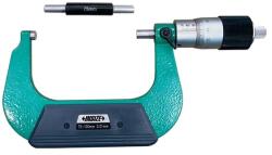 INSIZE Micrometru mecanic rapid INSIZE 75-100 mm, rezolutie 0, 01 mm, carbura, DIN863-1 (3208-100B)