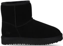 Jack Wills Дамски меки ботуши Jack Wills Mid Snug Boots Womens - Black