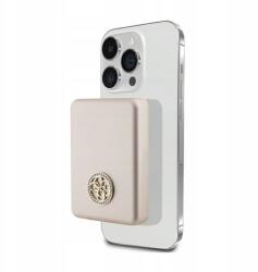 GUESS 4G Strassed Metal Logo MagSafe Power Bank indukciós 5000 mAh 15W M (GUPBM5AL4DMD)