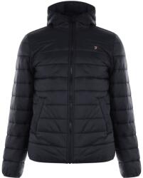 Farah Яке Farah Men's Meeson Hooded Long Sleeve Short Puffer Jacket - Dp Black 006