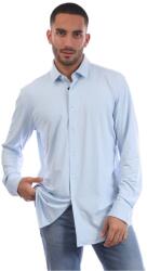 HUGO BOSS Риза с дълъг ръкав Boss Men's P Hank S Kent Long Sleeve Oxford Shirt - Light/Pstl Blue
