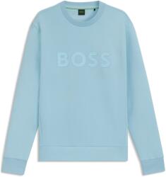 HUGO BOSS Блуза Boss Men's Salbo Stretch Cotton Logo Sweatshirt Signature Branding - Pastel Blue 455