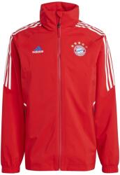 adidas Men's FCB Licensed Rain Anorak - Red