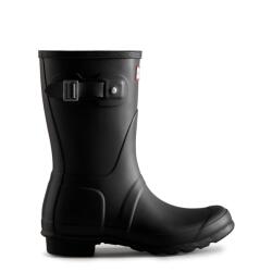HUNTER Гумени ботуши HUNTER Original Short Wellies - Black BLK