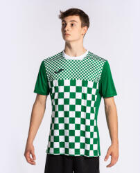 Joma FLAG III SHORT SLEEVE T-SHIRT dressz / póló zöld fekete M