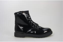 Buckle My Shoe Обувки Buckle My Shoe Kids' Lace Up Flat Ankle Boots - Black