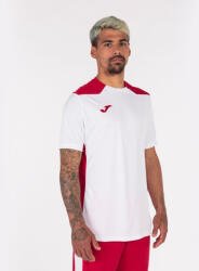 Joma T-SHIRT CHAMPIONSHIP VI SHORT SLEEVE dressz fehér piros S