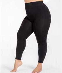 Elsilpes Kft Téli hőtartó fekete Leggings nagy méretben