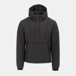 Loyalti Яке Loyalti Men's Vision Long Sleeve Half Zip Bomber Jacket - Black