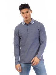 Peter Werth Блуза с яка Peter Werth Men's Needham Long Sleeve Polo Shirt - Navy/White