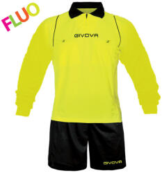Givova KIT ARBITRO játékvezető mez fluo sárga-fekete L