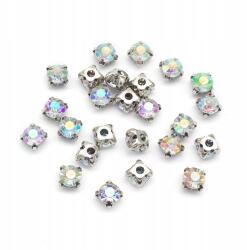 MIXFORM Varrható strasszok kosárban akril 6mm 25db (13WB14442)