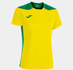Joma T-SHIRT CHAMPIONSHIP VI SHORT SLEEVE dressz sárga zöld XL