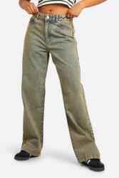 Boohoo IC47306 Boohoo Farmer Nadrág Széles Egyenes Magas Derekú (44) XXL