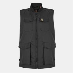 Luke Елек Luke Mens Tech Lightweight Sleeveless Gilet - Jet Black