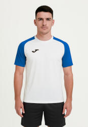 Joma T-SHIRT ACADEMY IV SHORT SLEEVE dressz / póló fehér azúrkék 6XS-5XS