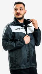 Givova RAIN SCUDO CON MESH kabát / dzseki fekete-fehér 2XS